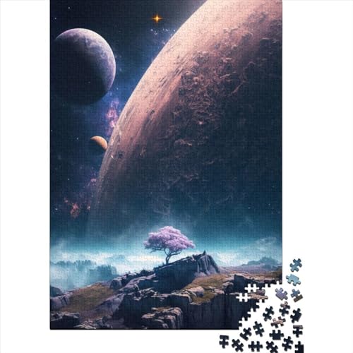 LBLmoney Interstellar Tree 1000 Teile Puzzle Für Erwachsene Und Kinder Ab 14 Jahren Puzzel 1000pcs (75x50cm) von LBLmoney