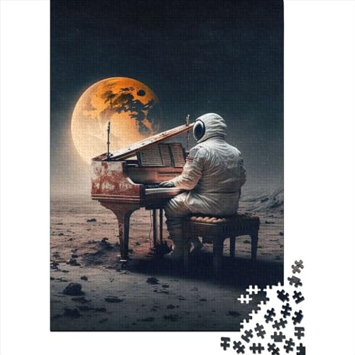 Piano in Space2 1000 Teile Puzzle Für Erwachsene Und Kinder Ab 14 Jahren Puzzel 1000pcs (75x50cm) von LBLmoney