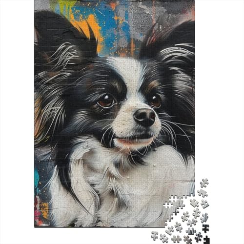 Pomeranian-Puzzle, 1000 Teile, Puzzle für Erwachsene, Puzzles für Erwachsene, Puzzles für Erwachsene, 1000 Teile (75 x 50 cm) von LBLmoney