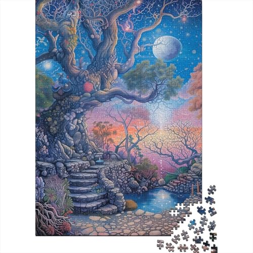 Puzzle „Baum des Lebens“, 300 Teile, für Erwachsene, Holzpuzzle, Puzzle für Erwachsene, Puzzeln als Geschenk, 300 Teile (40 x 28 cm) von LBLmoney