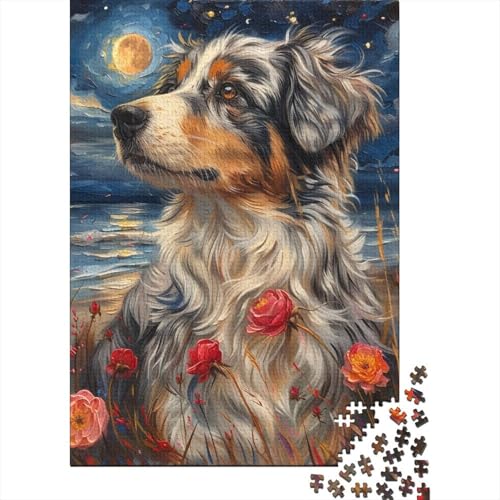 Puzzle für Erwachsene, 1000 Teile, Berner Sennenhund, Holzpuzzle, Puzzle für Erwachsene, Stressabbau-Spielzeug, 1000 Teile (75 x 50 cm) von LBLmoney