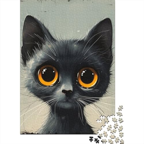 Puzzle für Erwachsene, 1000 Teile, Siamkatze, Puzzle für Erwachsene, lustiges Puzzle, 1000 Teile (75 x 50 cm) von LBLmoney