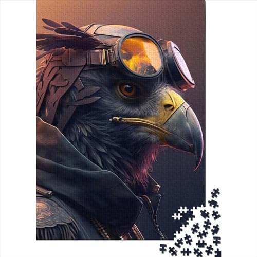 Resistance Bird Puzzle 1000 Teile,Puzzle Für Erwachsene, Impossible Puzzle,Puzzle Farbenfrohes Legespiel,Geschicklichkeitsspiel Für Die Ganze Familie Puzzel 1000pcs (75x50cm) von LBLmoney