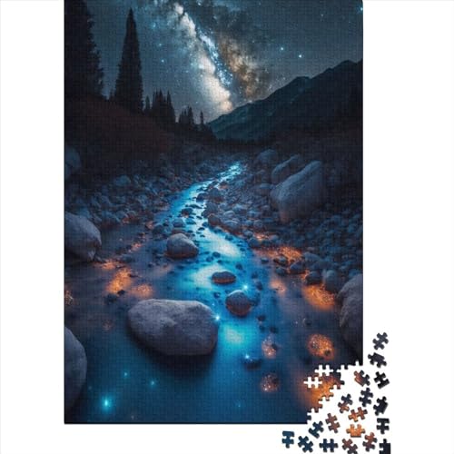 Shine_on_The_Way Puzzle 500 Teile,Puzzle Für Erwachsene, Impossible Puzzle,Puzzle Farbenfrohes Legespiel,Geschicklichkeitsspiel Für Die Ganze Familie Puzzel 500pcs (52x38cm) von LBLmoney