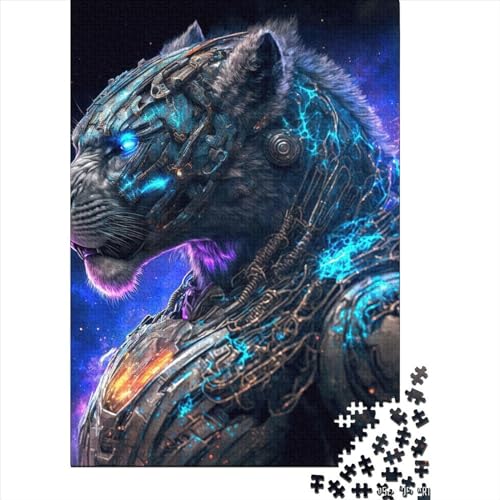 Space Lions4 Puzzle 1000 Teile,Puzzlespiel Für Erwachsene,Impossible Puzzle,Puzzle Geschicklichkeitsspiel Für Die Ganze Familie, Geschenke Für Männer/Frauen Erwachsenen Puzzel 1000pcs (75x50cm) von LBLmoney