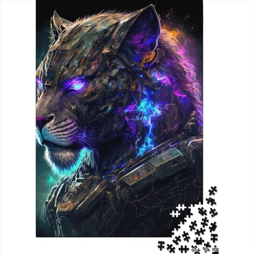 Space Lions6 Puzzle 1000 Teile Erwachsener Kniffel Spaß Für Die Ganze Familie - Abwechslungsreiche 1000 Puzzleteilige Motive Puzzlespiel Erwachsene, Puzzel 1000pcs (75x50cm) von LBLmoney