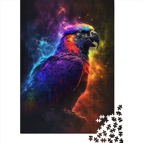 Star Parrot Puzzle 1000 Teile,Puzzle Für Erwachsene, Impossible Puzzle,Puzzle Farbenfrohes Legespiel,Geschicklichkeitsspiel Für Die Ganze Familie Puzzel 1000pcs (75x50cm) von LBLmoney