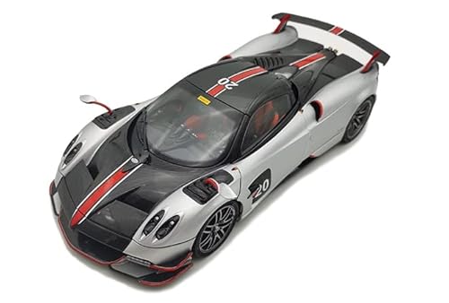 LCD Models LCD18008-SI - Pagani Huayra Bc Roadster Silver - maßstab 1/18 - Sammlerstück Miniatur von LCD Models