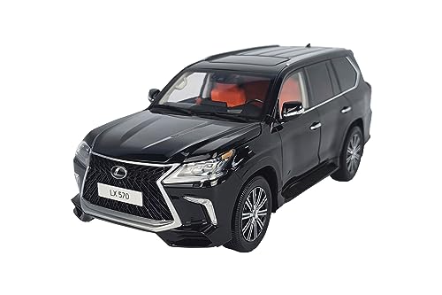 LCD Models LCD18010-BL - Lexus Lx570 Black - maßstab 1/18 - Sammlerstück Miniatur von LCD Models