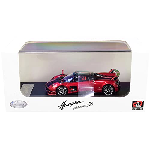 LCD Models LCD64011-RE - Pagani Huayra Bc Roadster Red - maßstab 1/64 - Sammlerstück Miniatur von LCD Models