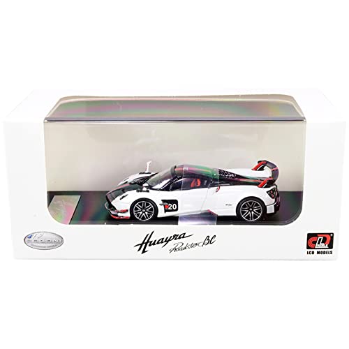 LCD Models LCD64011-WH - Pagani Huayra Bc Roadster White - maßstab 1/64 - Sammlerstück Miniatur LCD Models LCD64011-WH - Pagani Huayra Bc Roadster White - maßstab 1/64 - Sammlerstück Miniatur von LCD Models