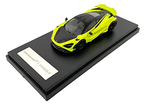 LCD Models LCD64026-MU - McLaren 765Lt Mustard Yellow - maßstab 1/64 - Sammlerstück Miniatur von LCD Models