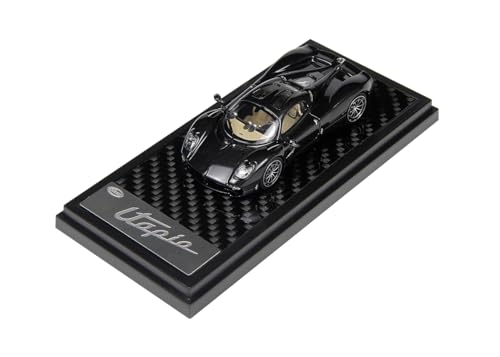 LCD Models LCD64039-CB - Pagani Utopia Coupe Black Carbon - maßstab 1/64 - Modellauto von LCD Models