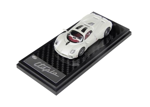 LCD Models LCD64039-WH - Pagani Utopia Coupe White - maßstab 1/64 - Modellauto von LCD Models