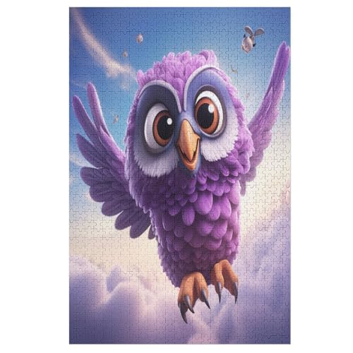1000 Teile Puzzle Für Jungen Und Mädchen, Standard-Puzzles Cute Eule, Familienspiele, 78×53cm 1000 Teile Puzzle Für Jungen Und Mädchen, Standard-Puzzles Cute Eule, Familienspiele, 78×53cm von LCWWW