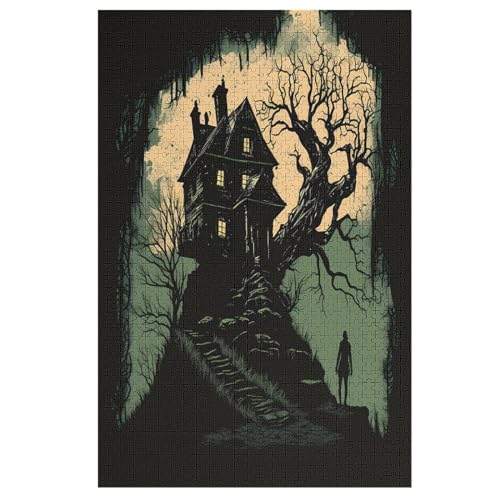 1000-teiliges Puzzle Für Erwachsene, Horror Kunst -Puzzles, Dekompressionsspiel, Spielzeugpuzzles, Geburtstagsgeschenke 78×53cm 1000-teiliges Puzzle Für Erwachsene, Horror Kunst -Puzzles, Dekompressionsspiel, Spielzeugpuzzles, Geburtstagsgeschenke 78×53cm von LCWWW