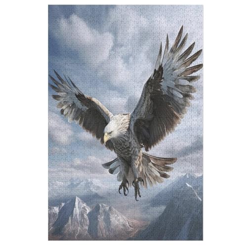Adler Puzzles 1000 Teile Erwachsener Kniffel Spaß Für Die Ganze Familie, Holzpuzzle Kinder Erwachsene, Impossible Puzzle Schwer 78×53cm Adler Puzzles 1000 Teile Erwachsener Kniffel Spaß Für Die Ganze Familie, Holzpuzzle Kinder Erwachsene, Impossible Puzzle Schwer 78×53cm von LCWWW