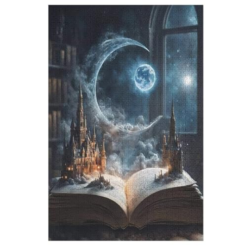 Buch Puzzles 1000 Teile Erwachsener Kniffel Spaß Für Die Ganze Familie, Holzpuzzle Kinder Erwachsene, Impossible Puzzle Schwer 78×53cm Buch Puzzles 1000 Teile Erwachsener Kniffel Spaß Für Die Ganze Familie, Holzpuzzle Kinder Erwachsene, Impossible Puzzle Schwer 78×53cm von LCWWW