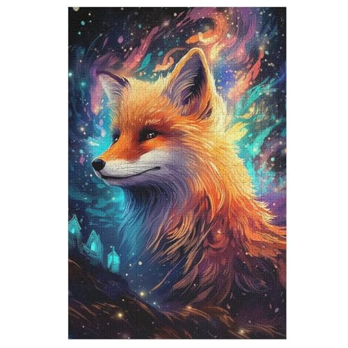 Fuchs Puzzles 1000 Teile Erwachsener Kniffel Spaß Für Die Ganze Familie, Holzpuzzle Kinder Erwachsene, Impossible Puzzle Schwer 78×53cm Fuchs Puzzles 1000 Teile Erwachsener Kniffel Spaß Für Die Ganze Familie, Holzpuzzle Kinder Erwachsene, Impossible Puzzle Schwer 78×53cm von LCWWW