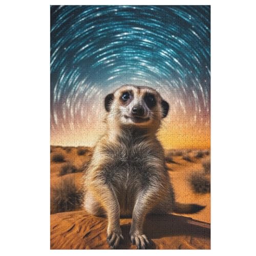 Holzpuzzle Erdmännchen Puzzle 1000 Teile Erwachsene Klassische Pädagogisches Spielzeug Kinder Lernspiel Herausforderndes Puzzles 78×53cm Holzpuzzle Erdmännchen Puzzle 1000 Teile Erwachsene Klassische Pädagogisches Spielzeug Kinder Lernspiel Herausforderndes Puzzles 78×53cm von LCWWW