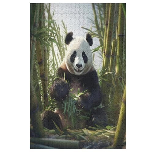 Panda 1000 Teile Puzzles Für Erwachsene Holzpuzzle Familienpuzzlespiel Stressabbau-Puzzle Für Kinder Ab 12 Jahren 78×53cm Panda 1000 Teile Puzzles Für Erwachsene Holzpuzzle Familienpuzzlespiel Stressabbau-Puzzle Für Kinder Ab 12 Jahren 78×53cm von LCWWW