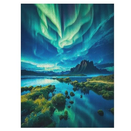 Puzzle 500 Teile Die leuchtende Lagune Holzpuzzle Für Erwachsene Lernspiel Herausforderungsspielzeug The Puzzles Für Erwachsene Kinder 55×41cm von LCWWW