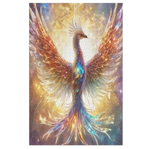 Puzzle Für Erwachsene, 1000 Teile, Phönix, Holzpuzzle, Geburtstagsgeschenke, Puzzle Wanddekoration 78×53cm Puzzle Für Erwachsene, 1000 Teile, Phönix, Holzpuzzle, Geburtstagsgeschenke, Puzzle Wanddekoration 78×53cm von LCWWW