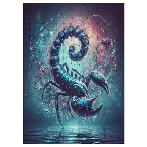 Skorpion 300 Teile Puzzles Für Erwachsene,Holzpuzzle - Verringerter Druck Schwieriges Unmögliche Puzzle Für 12+ Kinder 42×30cm Skorpion 300 Teile Puzzles Für Erwachsene,Holzpuzzle - Verringerter Druck Schwieriges Unmögliche Puzzle Für 12+ Kinder 42×30cm von LCWWW