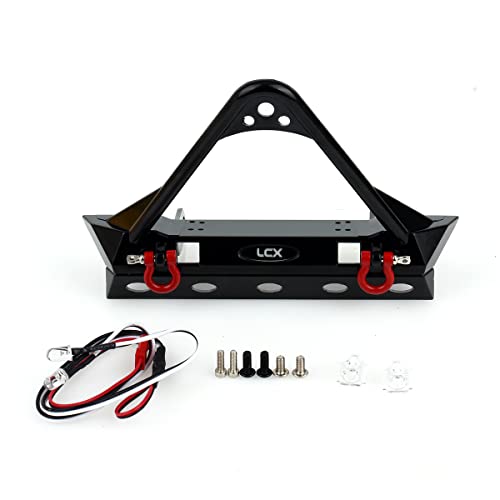 LCX Racing 1/10 RC Crawler Auto Metall Frontstoßstange für Traxxas TRX4 TRX6 Axial SCX10 II 90046, Upgrades Teile Zubehör LCX Racing 1/10 RC Crawler Auto Metall Frontstoßstange für Traxxas TRX4 TRX6 Axial SCX10 II 90046, Upgrades Teile Zubehör von LCX