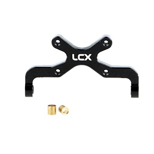 LCX Racing 1/24 RC Crawler Auto CNC-gefrästes Aluminium Hinterkörper Halterung für Axial SCX24 Wrangler JLU AXI00002, Upgrades Teile Zubehör von LCX