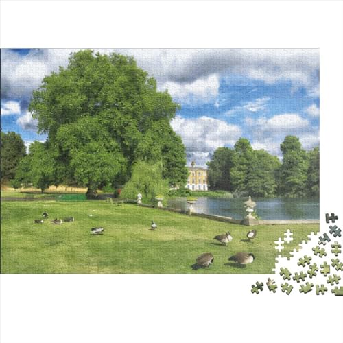 1000 Teile Puzzle London Puzzles für Erwachsene Holzpuzzle Lernspiel für Erwachsene Kinder 1000 Teile (75x50cm) von LCZLCZ