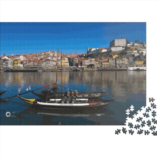 1000-teiliges Puzzle Barco Rebelo für Erwachsene Kinder Holzpuzzle Lernspielzeug 1000 Teile (75 x 50 cm) von LCZLCZ