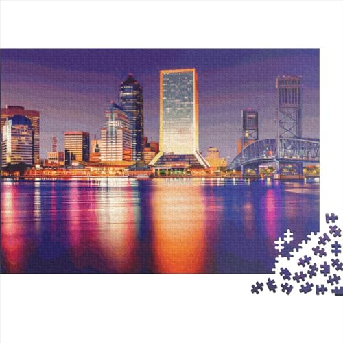 Las Vegas Gifts 500-teiliges Puzzle für Erwachsene – Holzpuzzles – Relax-Puzzlespiele – Denksport-Puzzle 500 Teile (52 x 38 cm) von LCZLCZ