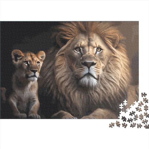 Löwen-Puzzle, 1000 Teile, für Erwachsene, Puzzle, Lernspiele, 1000 Teile (75 x 50 cm) von LCZLCZ