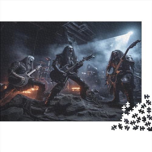 Metallmusik-Puzzle, 500 Teile, für Erwachsene, Puzzle, Lernspiele, 500 Teile (52 x 38 cm) von LCZLCZ