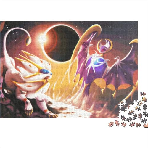 Puzzle für Erwachsene, Mond, 1000 Teile, Holzpuzzle für Kinder ab 12 Jahren, herausforderndes Spiel, 1000 Teile (75 x 50 cm) von LCZLCZ