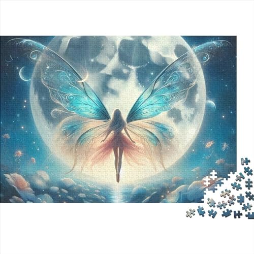 Puzzle mit 1000 Teilen „Fliegende Elfe“, Puzzle für Erwachsene, Denkspiel, Puzzle-Spielzeug für Erwachsene und Kinder, 1000 Teile (75 x 50 cm) von LCZLCZ