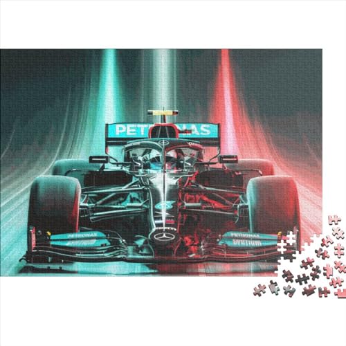 Puzzles 300 Teile für Erwachsene, F1-Rennpuzzle, Holzbrettpuzzles, Familiendekoration, 300 Teile (40 x 28 cm) von LCZLCZ