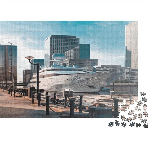 Puzzles für Erwachsene, 1000 Teile, London-Puzzles, herausforderndes Spiel, Denksportaufgaben, 1000 Teile (75 x 50 cm) von LCZLCZ