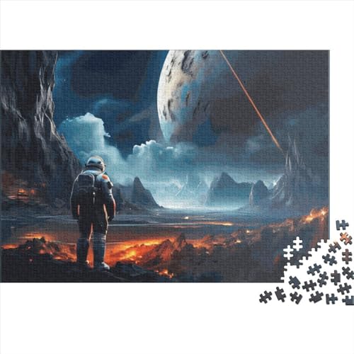 Weltraumspaziergang-Puzzle, 1000 Teile, für Erwachsene, Puzzle, Lernspiele, 1000 Teile (75 x 50 cm) von LCZLCZ