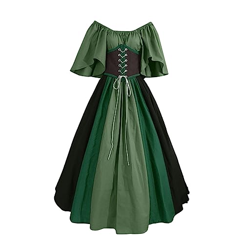 Halloween Kostüm Damen: Gothic Kleidung Damen Mittelalter Kleidung Viktorianisches Kleid Kostüme Für Erwachsene Hallowee Mittelalter Kleid Halloweenkostüm Partykleid Große Größen Cosplay Verkleidung Halloween Kostüm Damen: Gothic Kleidung Damen Mittelalter Kleidung Viktorianisches Kleid Kostüme Für Erwachsene Hallowee Mittelalter Kleid Halloweenkostüm Partykleid Große Größen Cosplay Verkleidung von LCpddajlspig