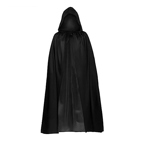 Sale Angebote, Halloween Kostüm Damen Vampir Umhang Mit Kapuze Vampir Kostüm Gruselig Halloween Costume Mittelalter Umhang Halloween Umhang Schwarz Faschingskostüme Fledermaus Kostüm Hexen von LCpddajlspig