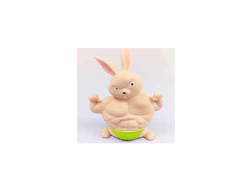 Kaninchen Stress Spielzeug, Bunny Stress Relief Spielzeug, Lustige Squishy Anti Stress Spielzeug, Stress Ball Hase, Fidget Anti Stress Squeeze Spielzeug, für Kinder Erwachsene Entspannung ﻿ von LDDYKZY