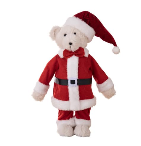 LDDYKZY Frohe Weihnachten Plüschtiere Weihnachten Teddybär Soft Toys Super Soft Toy Weihnachtstag Bär Plüsch Plüschtier Geschenke für Kinder Weihnachten von LDDYKZY