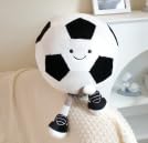 LDDYKZY Plüschpuppe Stofftier, Fußballkissen Plüschtier, Kissen Plüschtiere, Plüsch Kissen Spielzeug, Cartoon Plush Doll, Plüsch Spielzeug, Zimmerdekoration von LDDYKZY