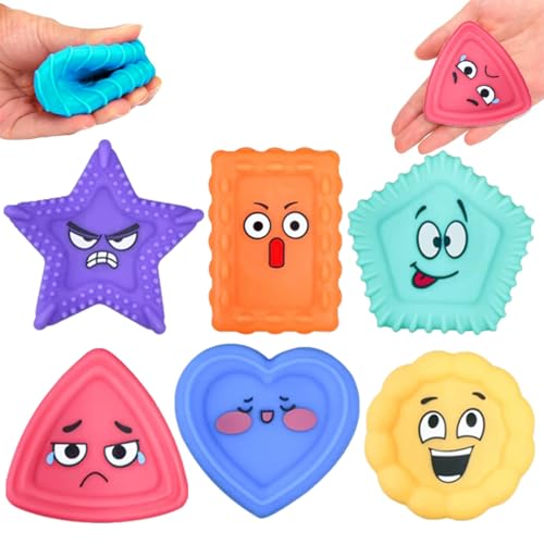 Sensorische Spielzeuge für Kleinkind Sensorische Textur Spielzeug für Kinder Fidget Sensorische Spielzeug Soziale emotionale Fähigkeiten Lernaktivitäten Home Klassenzimmer Muss von LDDYKZY