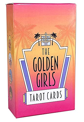 LDDYKZY Tarot Karten, Die Golden Girls Tarot Karten, 78 PiecesTarotkarten Karten, Tarot für Anfänger Rider Tarot, Desktop Zukunftsvorhersagekarten, Tarot Casual Games Cards von LDDYKZY