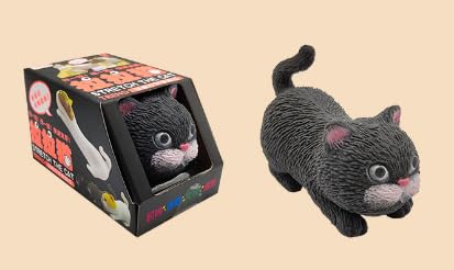 Stress Relief Spielzeug, Katze Stress Spielzeug, Lustiges Squishy Anti Stress Spielzeug, Stress Ball Katze, Fidget Anti Stress Squeeze Spielzeug, für Kinder und Erwachsene Entspannung﻿ von LDDYKZY