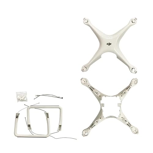 LDYWNKSJ Karosserie for D-JI Phantom 4 Standard Quadcopter, Ersatzteil for Mittelrahmen, Fahrwerk, obere Schale, Abdeckung, Reparaturteile(1 set) von LDYWNKSJ