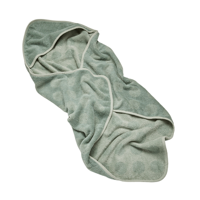 Leander Kapuzenbadetuch sage green von LEANDER